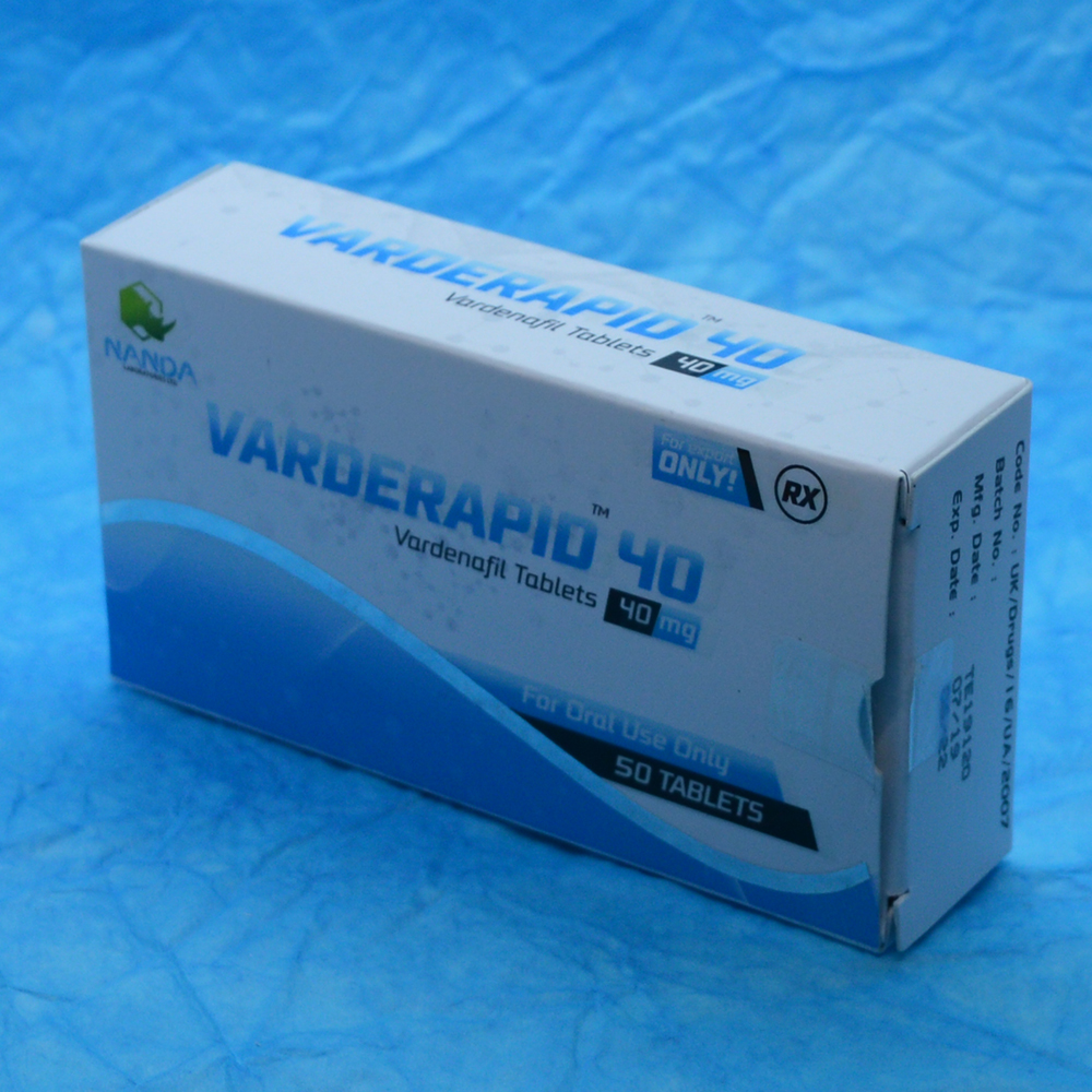 Varderapid 40 (Vardenafil 40mg) - Generikus Levitra garanciával
